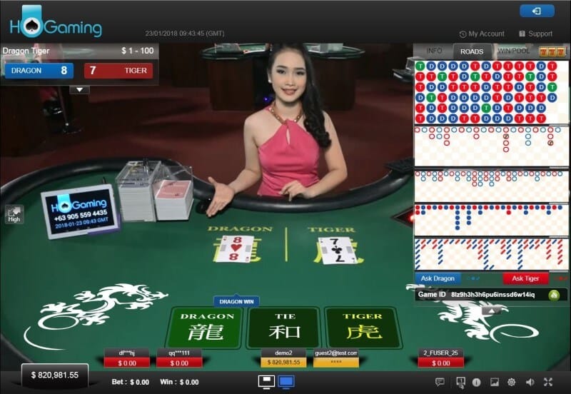 Dealer: Người chia bài cho người chơi trong các ván
