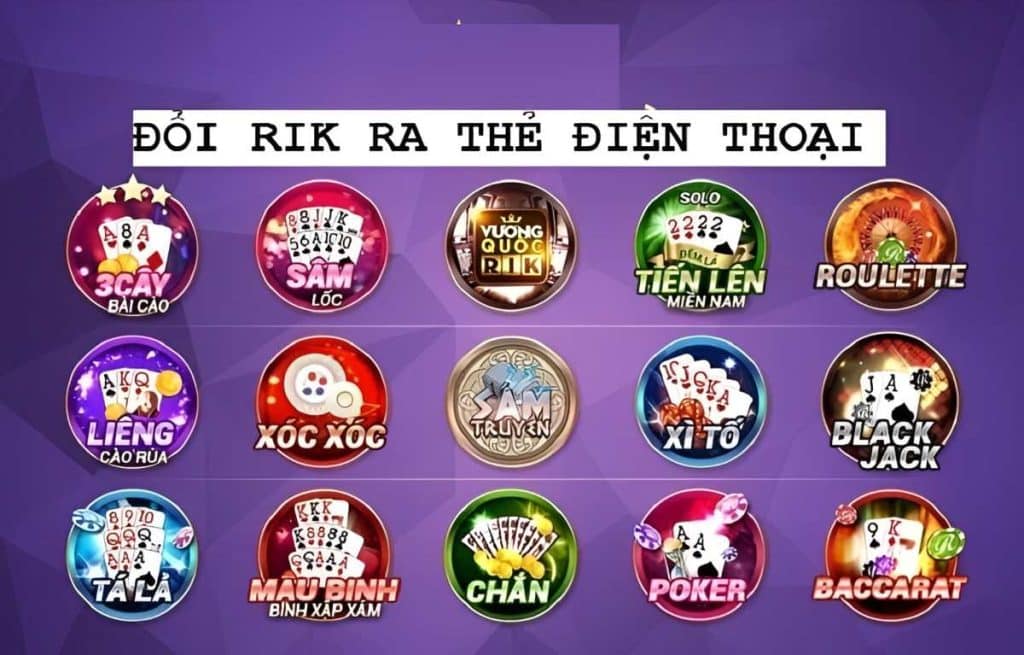 Hướng dẫn cách đổi rik ra thẻ điện thoại trong vòng 3 phút